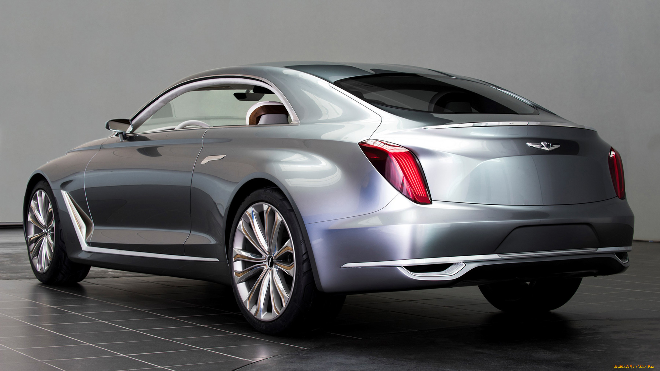 hyundai vision q coupe concept 2015, , hyundai, vision, 2015, concept, coupe, q